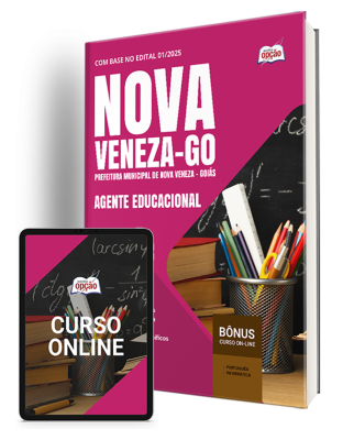 Apostila Prefeitura de Nova Veneza-GO 2025 - Agente Educacional