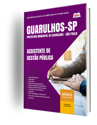Apostila Prefeitura de Guarulhos - SP 2025 - Assistente de Gestão Pública