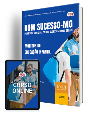 Apostila Prefeitura de Bom Sucesso-MG 2025 - Monitor de Educação Infantil