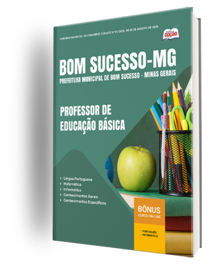 Apostila Prefeitura de Bom Sucesso-MG 2025 - Professor de Educação Básica