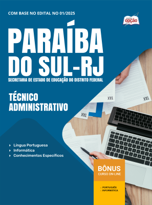 Apostila Câmara de Paraíba do Sul-RJ 2025 - Técnico Administrativo