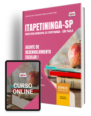 Apostila Prefeitura de Itapetininga - SP 2025 - Agente de Desenvolvimento Escolar I