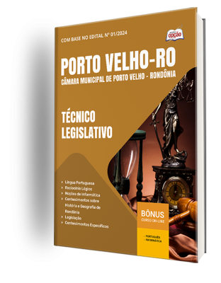 Apostila Câmara de Porto Velho - RO 2025 - Técnico Legislativo