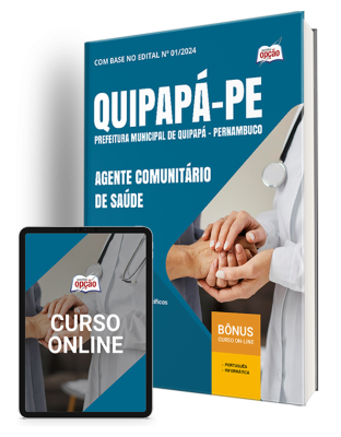 Apostila Prefeitura de Quipapá-PE 2025 - Agente Comunitário de Saúde