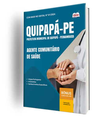Apostila Prefeitura de Quipapá-PE 2025 - Agente Comunitário de Saúde