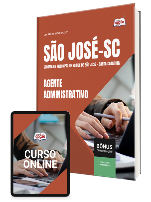 Apostila Prefeitura de São José - SC 2025 - Agente Administrativo