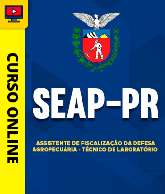 Curso SEAP-PR - Assistente de Fiscalização da Defesa Agropecuária - Técnico de Laboratório