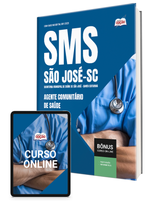 Apostila Prefeitura de São José - SC 2025 - Agente Comunitário de Saúde