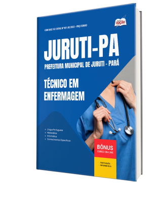 Apostila Prefeitura de Juruti - PA 2025 - Técnico em Enfermagem