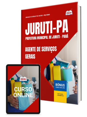 Apostila Prefeitura de Juruti - PA 2025 - Agente de Serviços Gerais