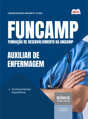 Apostila FUNCAMP 2025 - Auxiliar de Enfermagem