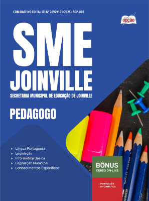 Apostila SME Joinville-SC em PDF - Pedagogo
