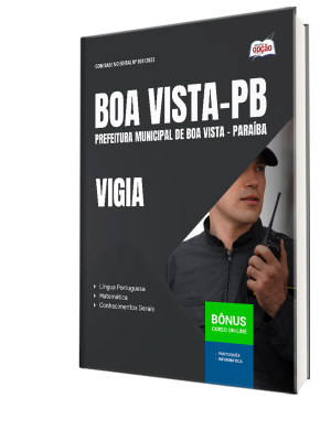 Apostila Prefeitura de Boa Vista-PB 2025 - Vigia