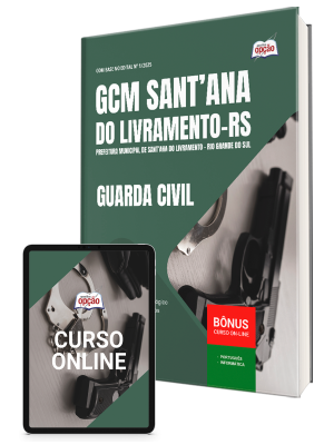 Apostila Prefeitura de Sant'ana do Livramento-RS 2025 - Guarda Civil Municipal