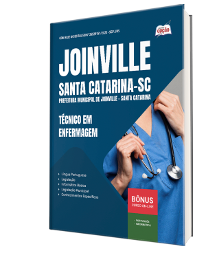 Apostila Prefeitura de Joinville-SC 2025 - Técnico Em Enfermagem