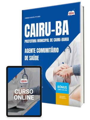Apostila Prefeitura de Cairu - BA 2025 - Agente Comunitário de Saúde