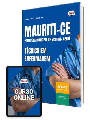 Apostila Prefeitura de Mauriti-CE 2025 - Técnico em Enfermagem