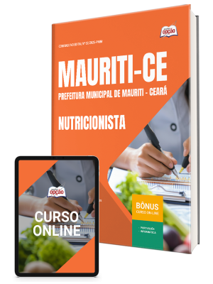 Apostila Prefeitura de Mauriti-CE 2025 - Nutricionista