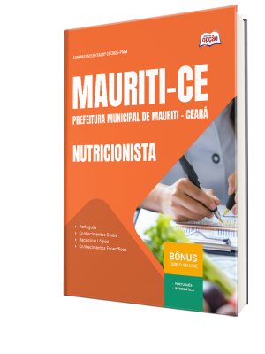 Apostila Prefeitura de Mauriti-CE 2025 - Nutricionista