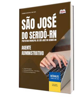 Apostila Prefeitura de São José do Seridó-RN 2025 - Agente Administrativo