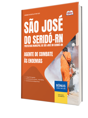 Apostila Prefeitura de São José do Seridó-RN 2025 - Agente de Combate às Endemias