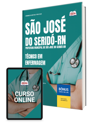 Apostila Prefeitura de São José do Seridó-RN 2025 - Técnico em Enfermagem