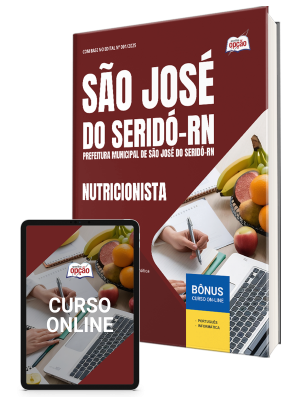 Apostila Prefeitura de São José do Seridó-RN 2025 - Nutricionista
