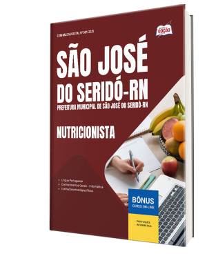 Apostila Prefeitura de São José do Seridó-RN 2025 - Nutricionista