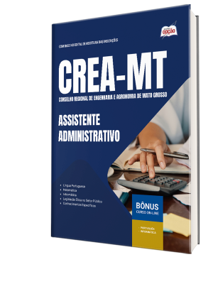 Apostila CREA-MT 2025 - Assistente Administrativo