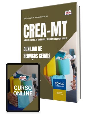 Apostila CREA-MT 2025 - Auxiliar de Serviços Gerais