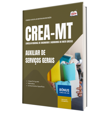 Apostila CREA-MT 2025 - Auxiliar de Serviços Gerais