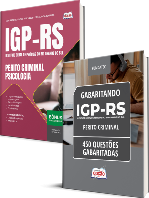 Combo IGP-RS - Perito Criminal - Psicologia