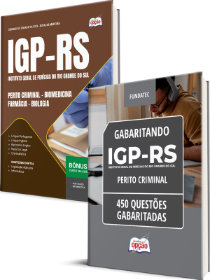 Combo IGP-RS - Perito Criminal - Biomedicina - Farmácia - Biologia