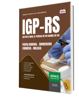 Combo IGP-RS - Perito Criminal - Biomedicina - Farmácia - Biologia