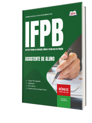 Apostila IFPB 2025 - Assistente de Aluno