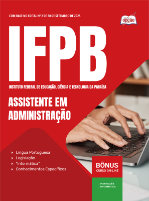 Apostila IFPB 2025 - Assistente em Administração