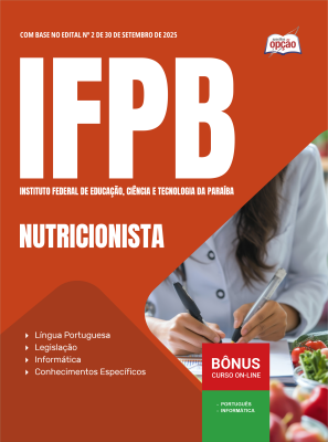 Apostila IFPB em PDF - Nutricionista