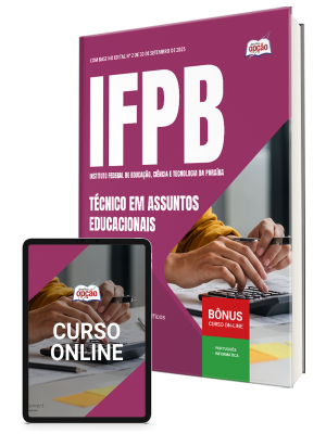Apostila IFPB 2025 - Técnico em Assuntos Educacionais