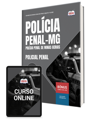 Apostila Polícia Penal MG 2025 - Policial Penal + 02 Bônus!