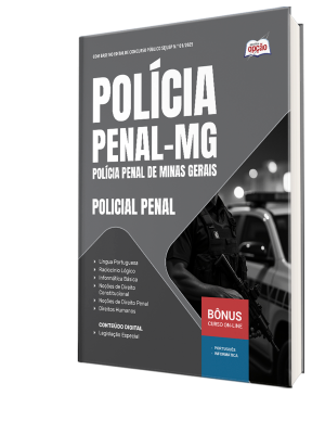 Apostila Polícia Penal MG 2025 - Policial Penal + 02 Bônus!