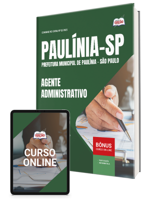 Apostila Prefeitura de Paulínia - SP 2025 - Agente Administrativo