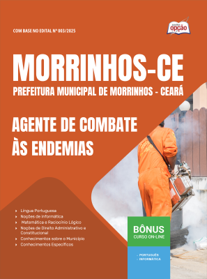 Apostila Prefeitura de Morrinhos-CE em PDF - Agente de Combate às Endemias
