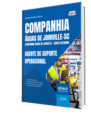 Apostila Companhia Águas de Joinville - SC 2025 - Agente de Suporte Operacional