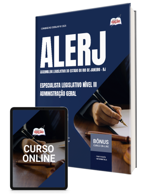 Apostila ALERJ 2025 - Especialista Legislativo Nível III - Administração Geral