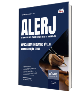 Apostila ALERJ 2025 - Especialista Legislativo Nível III - Administração Geral