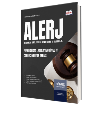 Apostila ALERJ 2025 - Especialista Legislativo Nível IV - Conhecimentos Gerais