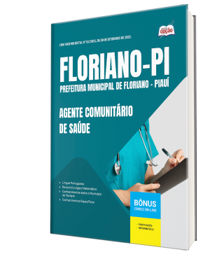 Apostila Prefeitura de Floriano-PI 2025 - Agente Comunitário de Saúde