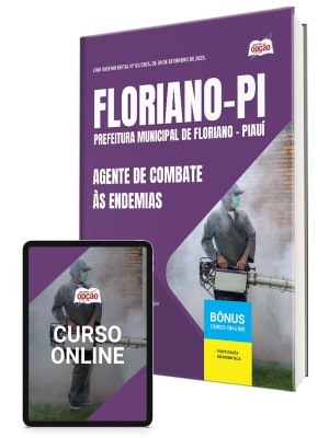 Apostila Prefeitura de Floriano-PI 2025 - Agente de Combate às Endemias