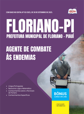 Apostila Prefeitura de Floriano-PI em PDF - Agente de Combate às Endemias