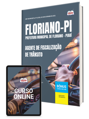Apostila Prefeitura de Floriano-PI 2025 - Agente de Fiscalização de Trânsito